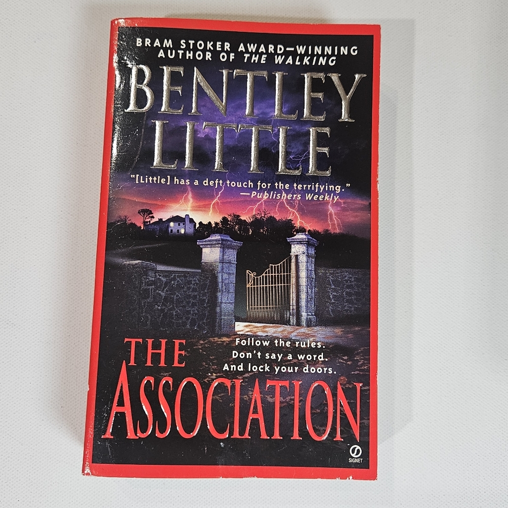 Bentley Little The Association Award Winning Horror Novel Paperback Edition‎